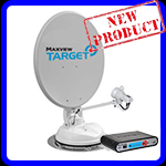 Maxview Target automatic mobile satellite systems button